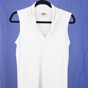 Sweet white Anne Klein formal tank top
